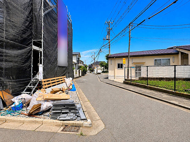 前面道路含む現地写真