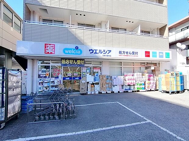 ウェルシア日野万願寺店（約440m）