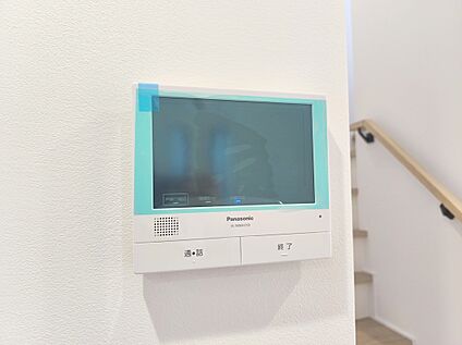 【モニター付きインターホン】