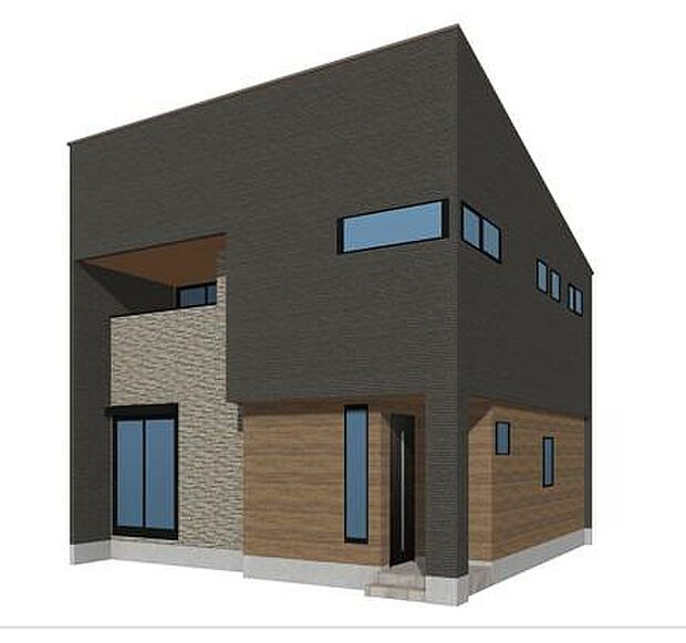 【外観パース】完成イメージ図です。実際とは異なる場合があります。