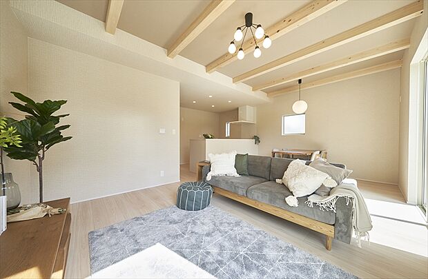 【A棟】リビング施工例