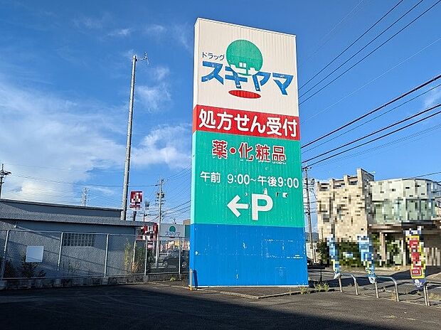 ドラッグスギヤマ本地店