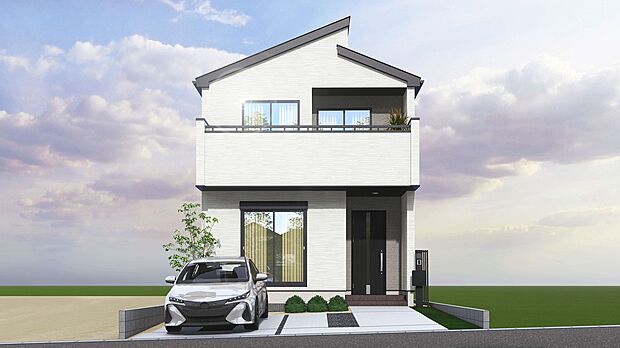 【4号棟】外観イメージパース