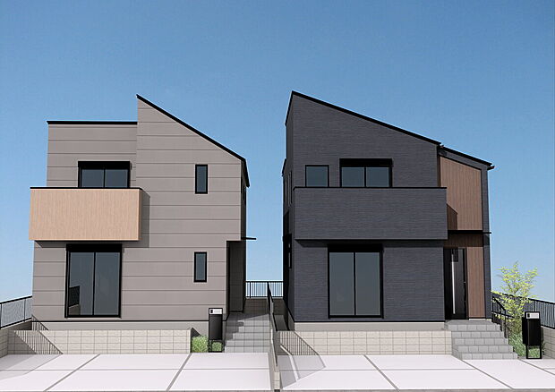 ■外観パースは完成予想の為、イメージとなります。