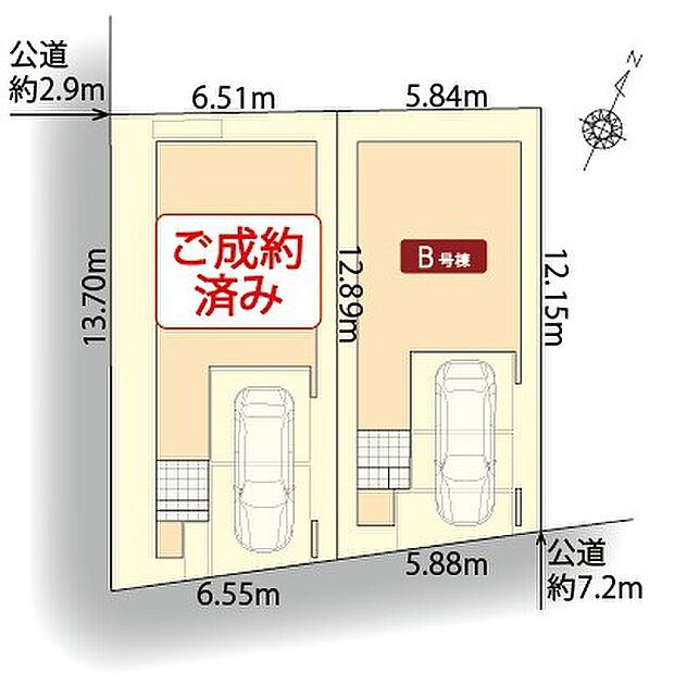 ■区画図