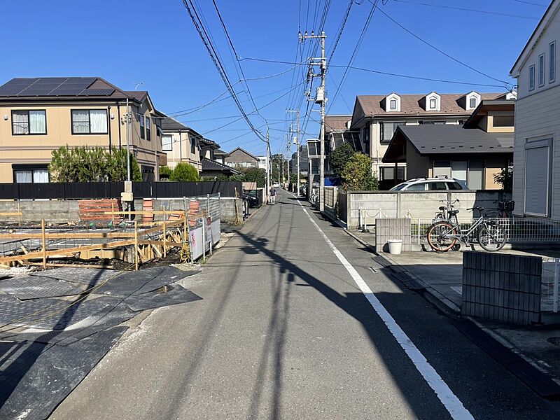 前面道路含む現地写真