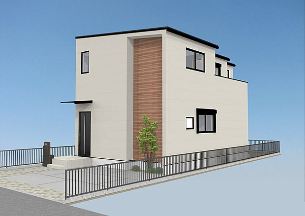 【外観予想図】■外観パースは完成予想の為、イメージとなります。