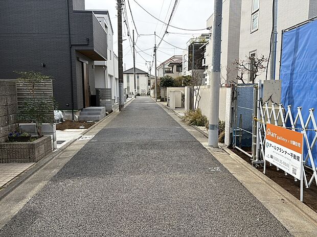 【前面道路含む現地写真】現地(2026年2月)撮影