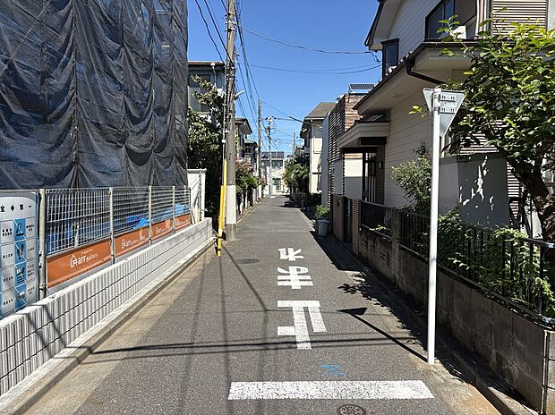 【前面道路含む現地写真】現地（2026年9月）撮影