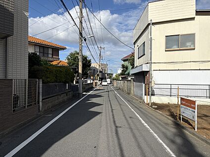 前面道路含む現地写真