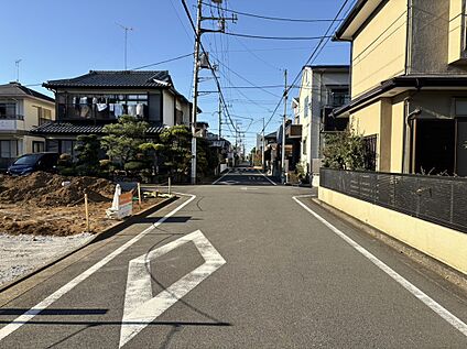 前面道路含む現地写真
