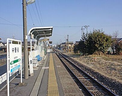JR水郡線　中菅谷駅 1800m
