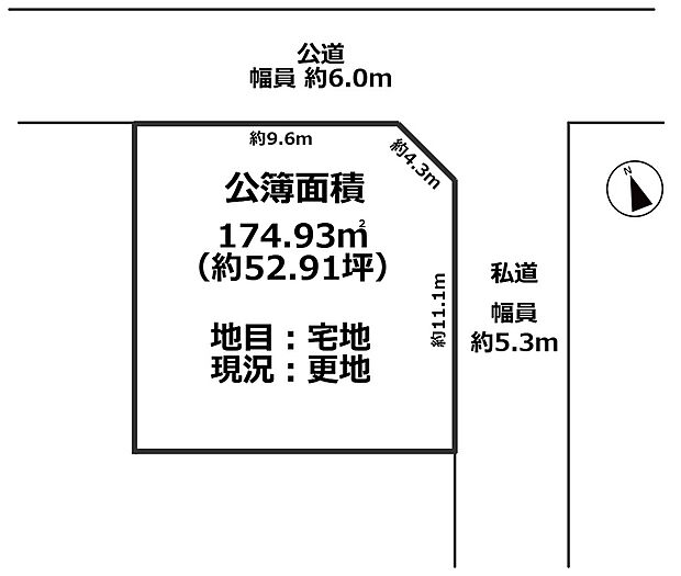 地目:宅地
現況:更地