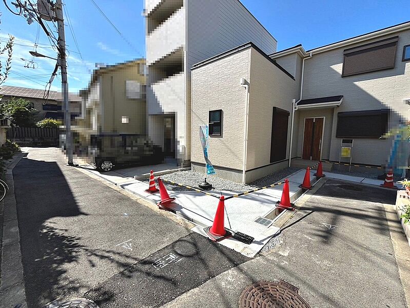 前面道路を含む現地写真