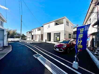 前面道路を含む現地写真