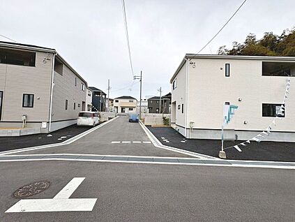 前面道路を含む現地写真