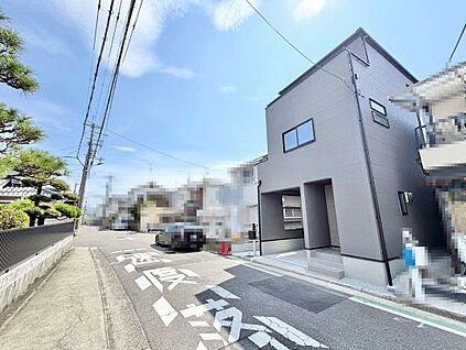 前面道路を含む現地写真