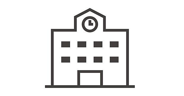 富山市立西部中学校（約400m）