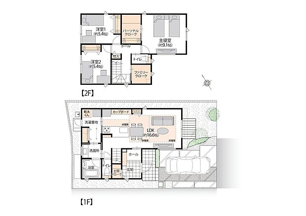 【3LDK】※完成時期(築年月)：2025年6月完成
※引渡可能時期：即時