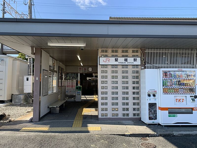 【車・交通】JR身延線竪堀駅