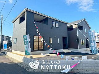 【住まいのNATTOKU】Cradle　garden　野洲市六条　第１期　全４邸 外観