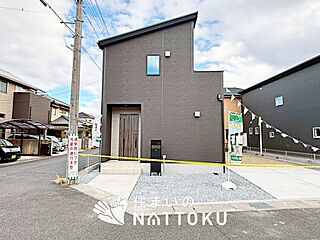 【住まいのNATTOKU】LIGNAGE　栗東市小平井　第１期　全２邸 外観