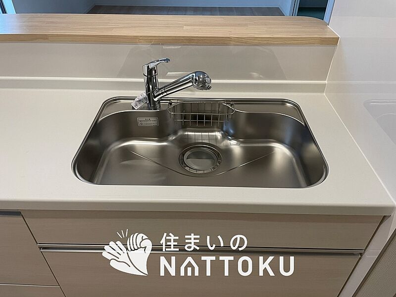 浄水器内臓型ハンドシャワー付シンク