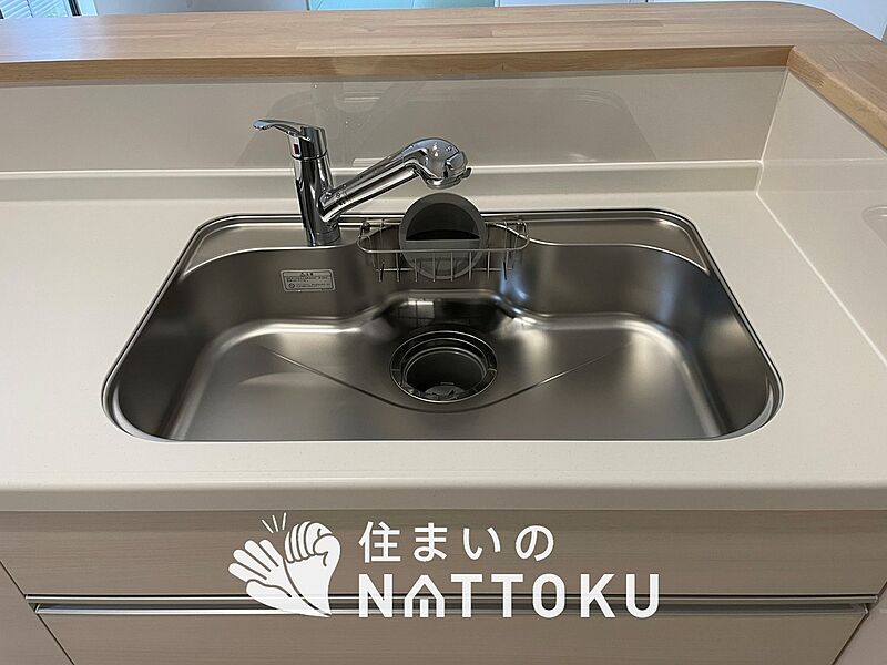 浄水器内臓型ハンドシャワー付シンク