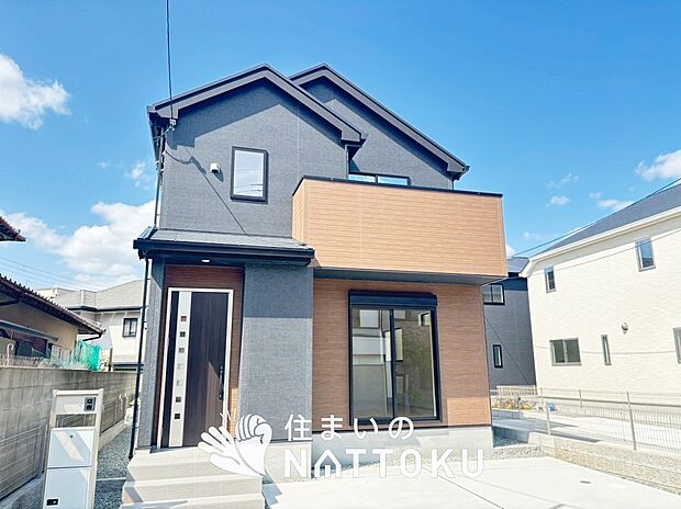 【現地写真（外観）【１号地】】耐震等級最高「３」取得で基準の１.５倍の性能・耐震強度で安心できます。