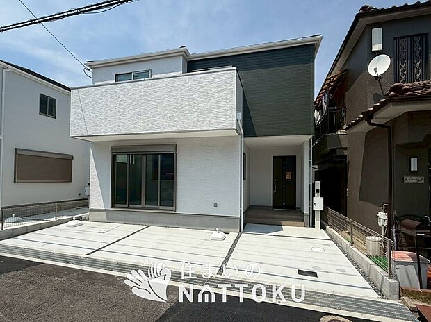 【現地写真（外観）【２号地】】お引渡し後も無償の定期点検を行っており、暮らしの安心をお届けしています。