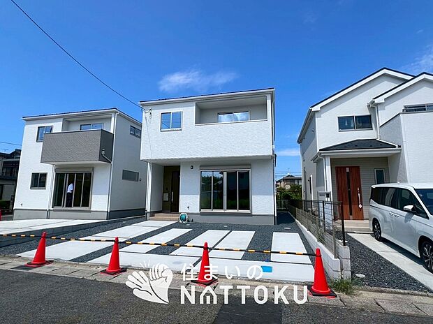 【現地写真（外観）【２号地】】お引渡し後も無償の定期点検を行っており、暮らしの安心をお届けしています。