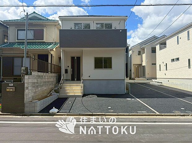 【現地写真(外観)【4号地】】健康被害に配慮したもっとも安全性の高い建材を採用し、シックハウス対策をしております。