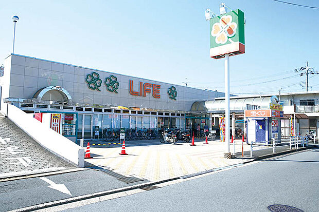 ライフ寺田店（約710m）