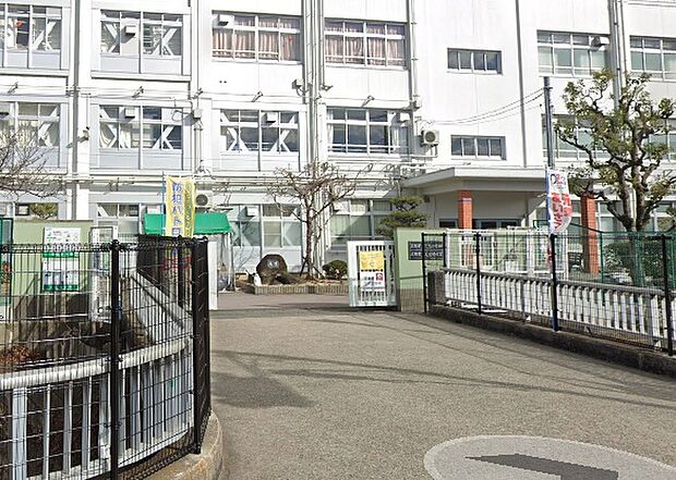 高槻市立芝生小学校(約703m)