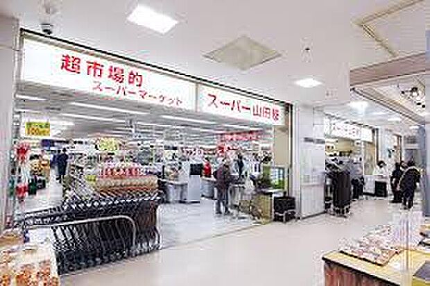 スーパー山田屋桃山店(約770m)