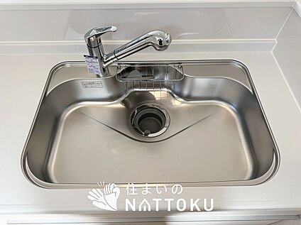 浄水器内臓ハンドシャワー付シンク