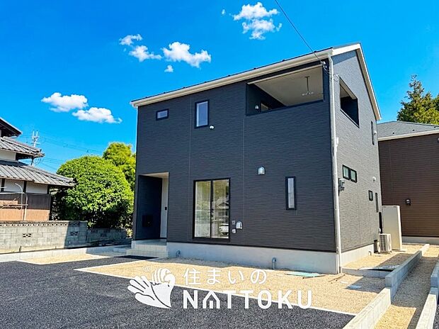 【現地写真(外観)【3号地】】健康被害に配慮したもっとも安全性の高い建材を採用し、シックハウス対策をしております。