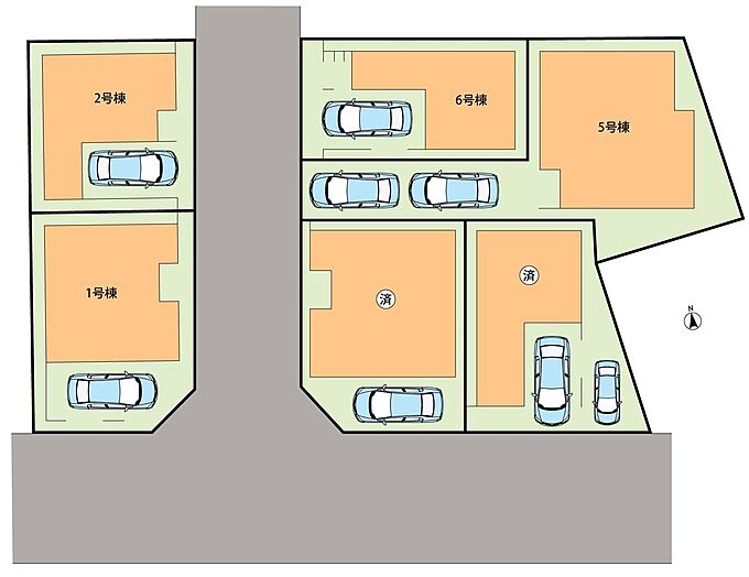 Livele Garden.S 堺市堺区香ヶ丘町 全6邸