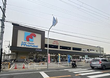万代六万寺店 700ｍ(徒歩9分)