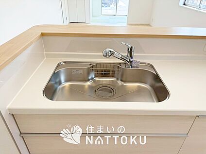 浄水器内臓ハンドシャワー付シンク