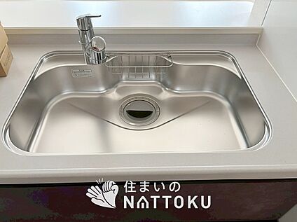 浄水器一体型シャワー水栓付シンク