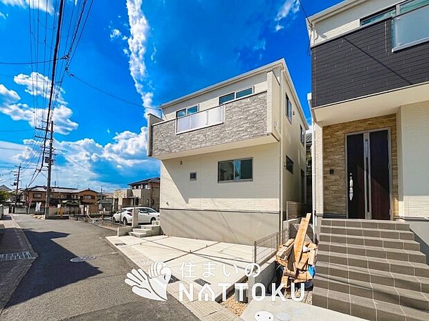 【現地写真(外観)【1号地】】健康被害に配慮したもっとも安全性の高い建材を採用し、シックハウス対策をしております。