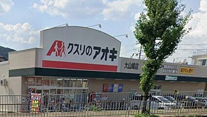 クスリのアオキ大山崎店 880ｍ(徒歩11分)
