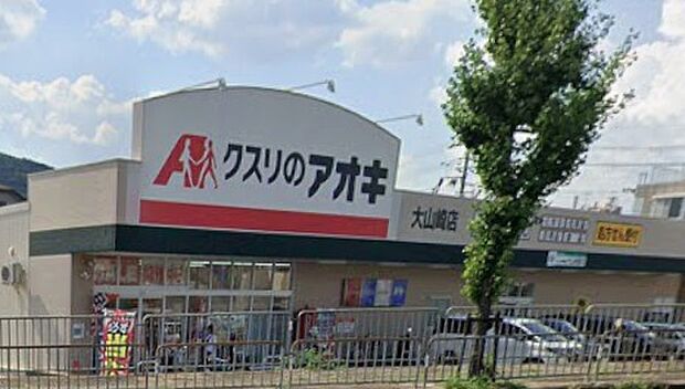 クスリのアオキ大山崎店(約880m)