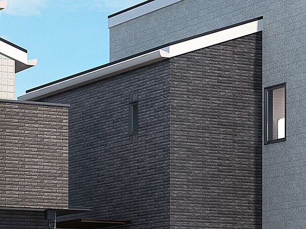 【【タイル外壁】】タイルは住まいの外壁材にふさわしい素材で、劣化や退色することがほとんどなく美しさを保ち、メンテナンスコストの削減に貢献します。
※2025年11月撮影