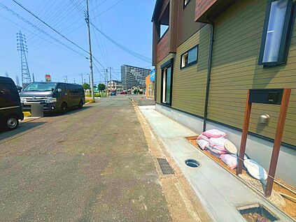 前面道路