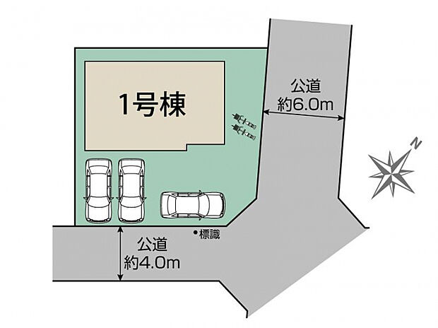 入間市東町7丁目1棟 区画図