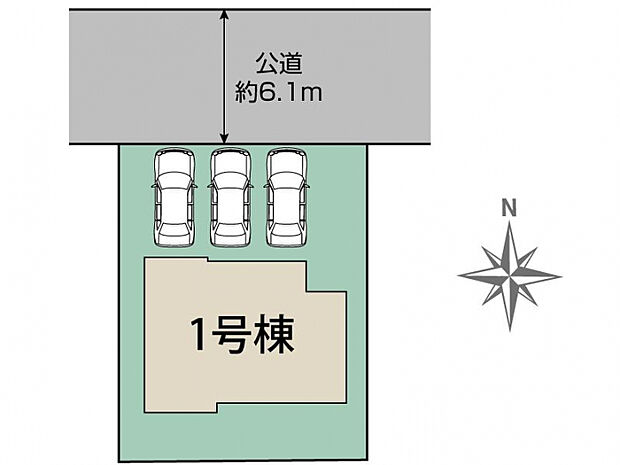 仙台市太白区中田町字寺浦1棟 区画図