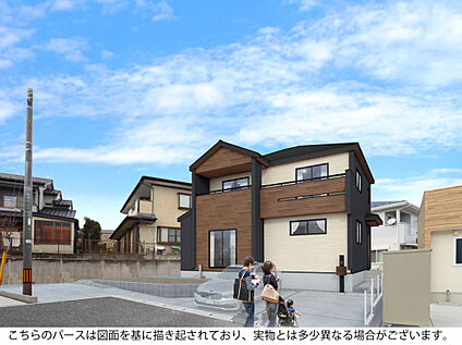 【3号棟外観完成予想図】