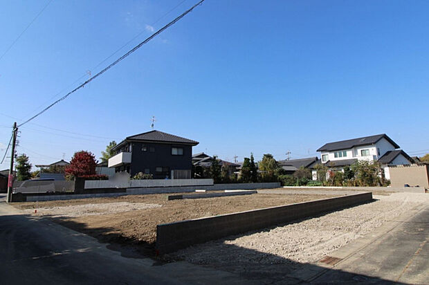 11月14日撮影　更地（南東から撮影）　